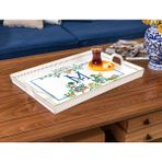 Madame Coco Rimini Dikdörtgen 1 Adet 52x39 cm Örgü Tepsi
