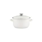 Madame Coco Salentino Derin Tencere - Beyaz - 20 cm