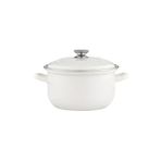 Madame Coco Salentino Derin Tencere - Beyaz - 22 cm