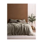 Madame Coco Songe King Size %100 Pamuk Chambre Nevresim Takımı - Vizon