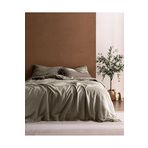 Madame Coco Songe King Size%100 Pamuk Chambre Nevresim Takımı, Vizon, 240 x 220