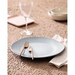 Madame Coco Souci Servis Tabağı - Mavi - 30 cm Mavi