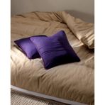 Madame Coco Tilda Biyeli Yastık Kılıfı Seti - Mor - 45 x 45