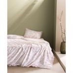 Madame Coco Tiny Çift Kişilik Ranforce Baskılı Nevresim Takımı - 200 x 220 cm - Pudra