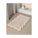 Madame Coco Yvoire Banyo Paspas - Bej - 50x80 cm