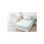 Madame Home Tek Kişilik Mint Lastikli Çarşaf Takımı 90x190 cm + 20 cm Yükseklik %100 Pamuk