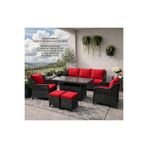 MADAMİNCİ Rattan Bahçe Mobilyası Minder Kılıf Takımı ÜRÜN SADECE BOŞ KILIFDIR MOBİLYA GÖRSEL AMAÇLI KULLANILMIŞTIR SU İTİCİ GÜNEŞE DAYANIKLI OUTDOOR KUMAŞ