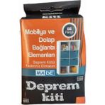 Made Deprem Kiti Mobilya Dolap Sabitleme Seti 56 Parça