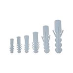 Made Plastik 8 mm Dayanıklı Sabitleme Aparatı 100'lü Paket Montaj ve Bağlantı Ekipmanı