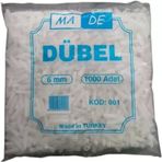 Made Standart Beyaz 6 mm Dübel