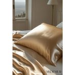 Ma'Demur İpek Kılıf %100 Saf Ipek Kılıf 50X70 Cm Şampanya Rengi