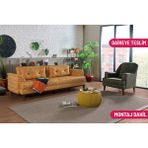Madera Koltuk Takımı Bora Hardal Yeşil - Sarı