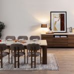 Madera Yemek Odası Takımı, 220 Cm Masa