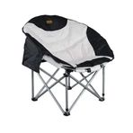 Madfox 6456 Ecorce Tube Marron Moonchair Deluxe 547212 Siyah Gri Kamp Sandalyesi