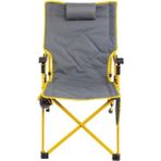 Madfox Flexlounge 3x Katlanabilir Kamp Sandalyesi - Gri - Sarı