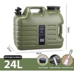 Madfox Galon Air Pe Musluklu Su Bidonu 24 Litre Green - STD - Yeşil