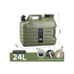 Madfox Galon Air Pe Musluklu Su Bidonu 24 Litre Green Yeşil