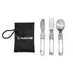 MADFOX Heavy Duty 3IN1 Katlanır Çatal Kaşık Bıçak