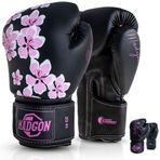 MADGON Kadın Boks Eldiveni - İnanılmaz Dayanıklılık için Mükemmel Malzeme! Kadınlar için Kickboks Eldiveni - Dövüş Sanatları, MMA, Antrenman ve Boks için Mükemmel - İnanılmaz Darbe - Çanta Dahil!