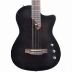 Madison Mecg-T01-Bk Elektro Klasik Gitar - Siyah (Profesyonel - İnce Kasa / Thin Body) | Siyah Parlak Cila, İnce Gövde Yapısı İle Sahne Konforu, Aktif Preamp Ve Ekolayzer | Ölçüler: 65 Mm Kasa Derinli