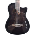 Madison MECG-T01-BK Elektro Klasik Gitar - Siyah (Profesyonel - Ince Kasa / Thin Body) | Siyah Parlak Cila