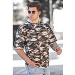 Madmext 14983 Camel Erkek Sweatshirt