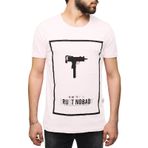 Madmext 2533 Beyaz Erkek T-Shirt