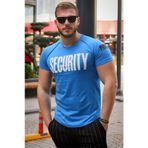 Madmext 2880 Turkuaz Baskılı Erkek T-Shirt