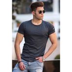 Madmext 2883 Füme Erkek T-shirt