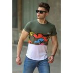 Madmext 3003 Haki Erkek T-Shirt