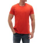 Madmext 3006 Turuncu Baskılı Erkek T-Shirt