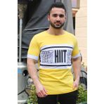Madmext 3019 Sarı Erkek T-shirt