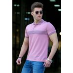 Madmext 3058-2 Pudra Erkek T-shirt