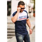 Madmext 4027 Lacivert Erkek T-shirt