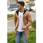 Madmext 4093 Camel Erkek Hırka