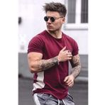 Madmext 4102 Bordo Erkek T-shirt