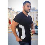 Madmext 4102 Siyah Erkek T-shirt