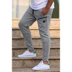 Madmext 4207 Gri Basic Erkek Eşofman