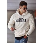 Madmext 4390 Beyaz Erkek Sweatshirt