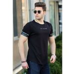 Madmext 4451 Siyah Erkek T-shirt