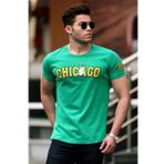 Madmext 4485 Yeşil Erkek T-shirt