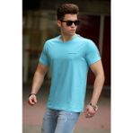Madmext 4513 Turkuaz Erkek T-shirt