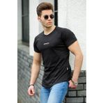 Madmext 4516 Siyah Erkek T-shirt