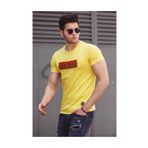 Madmext 4589 Sarı Erkek T-shirt