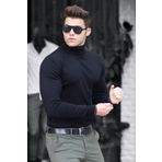 Madmext 4656 Siyah Erkek Kazak