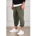 Madmext 4832 Haki Oversize Kısa Paça Erkek Eşofman