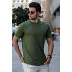 Madmext 4951 Haki Erkek Tişört