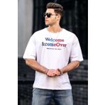 Madmext 4960 Beyaz Erkek T-shirt