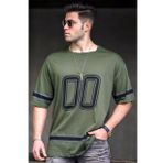 Madmext 4974 Haki Erkek T-shirt