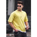 Madmext 4978 Sarı Erkek T-shirt